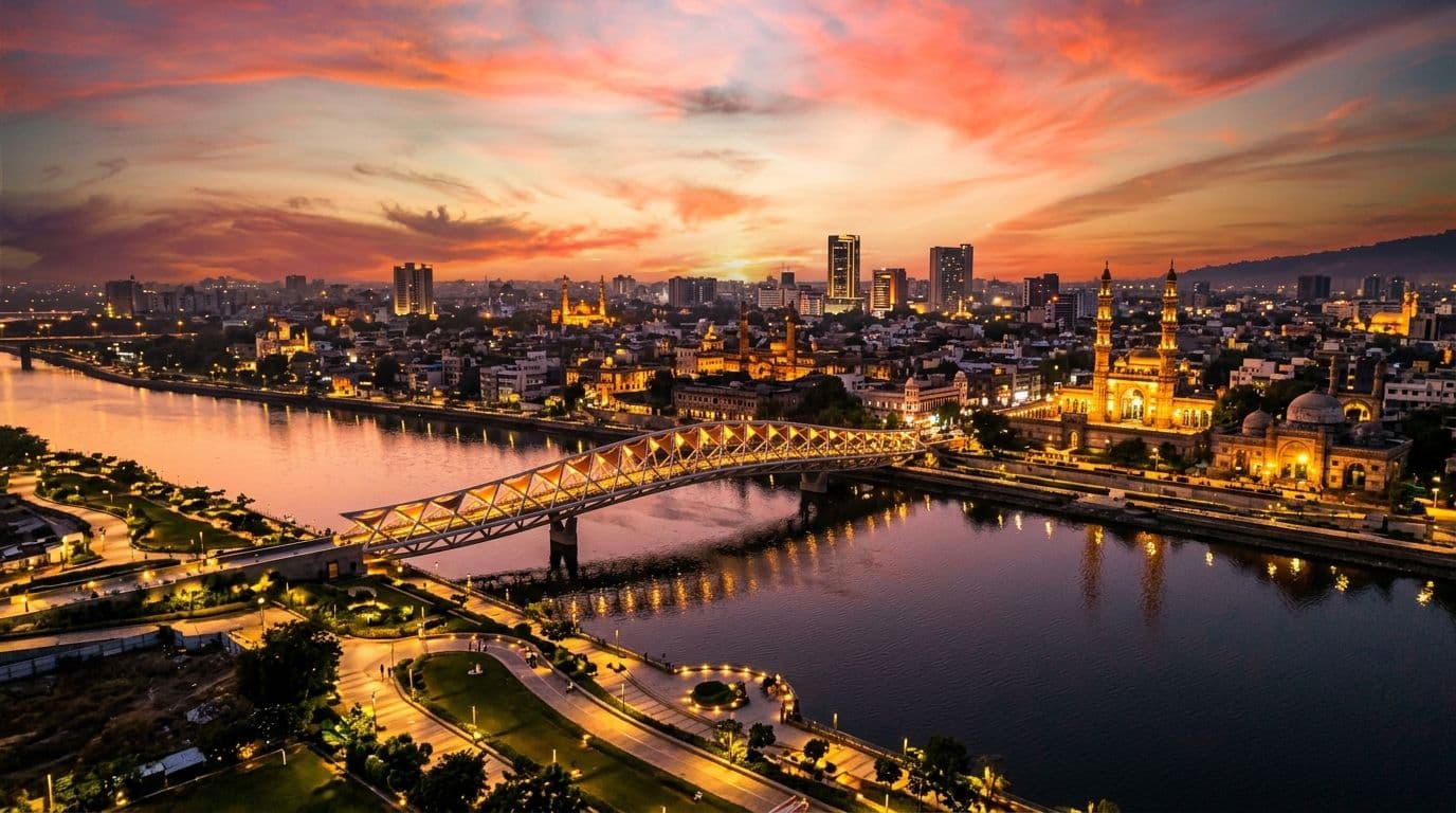 Flight deal: Moline to Ahmedabad for EUR388 (save 51%)