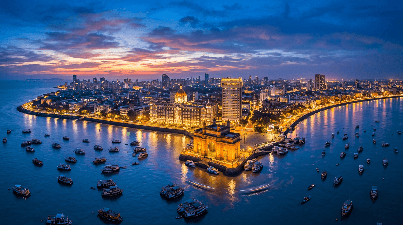 Flight deal: Long Beach to BOM for EUR377 (save 55%)