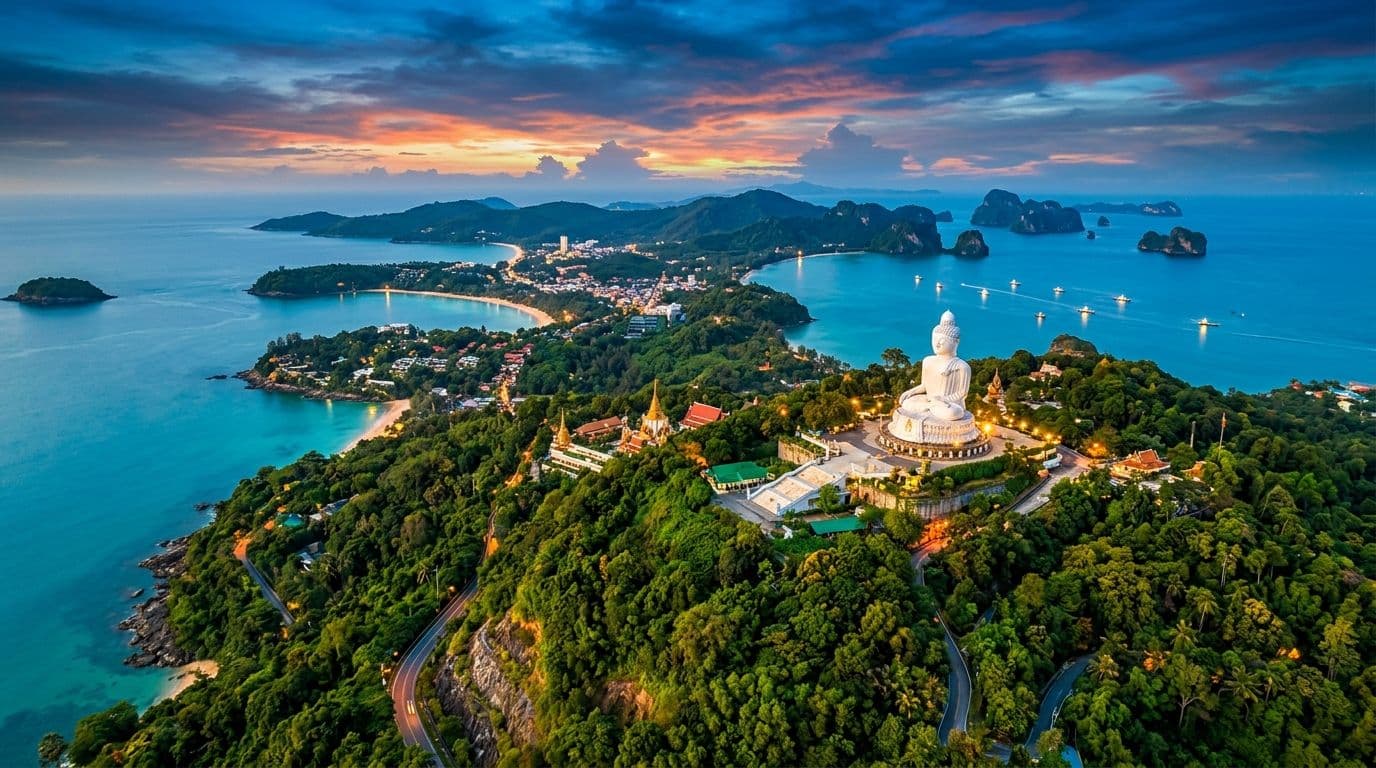 Flight deal: Peoria to HKT for EUR460 (save 50%)