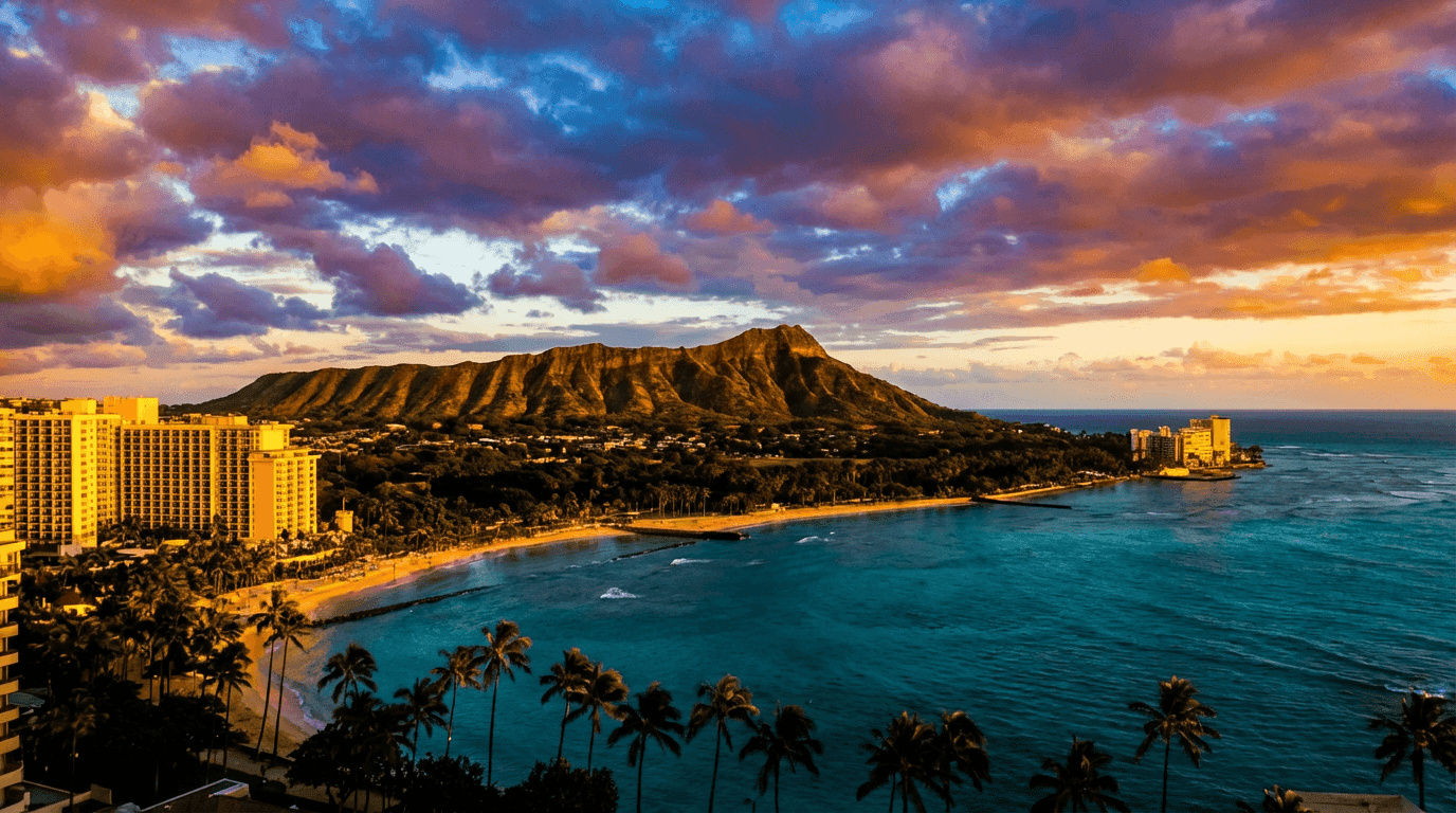 Flight deal: Edmonton to Honolulu for EUR273 (save 40%)
