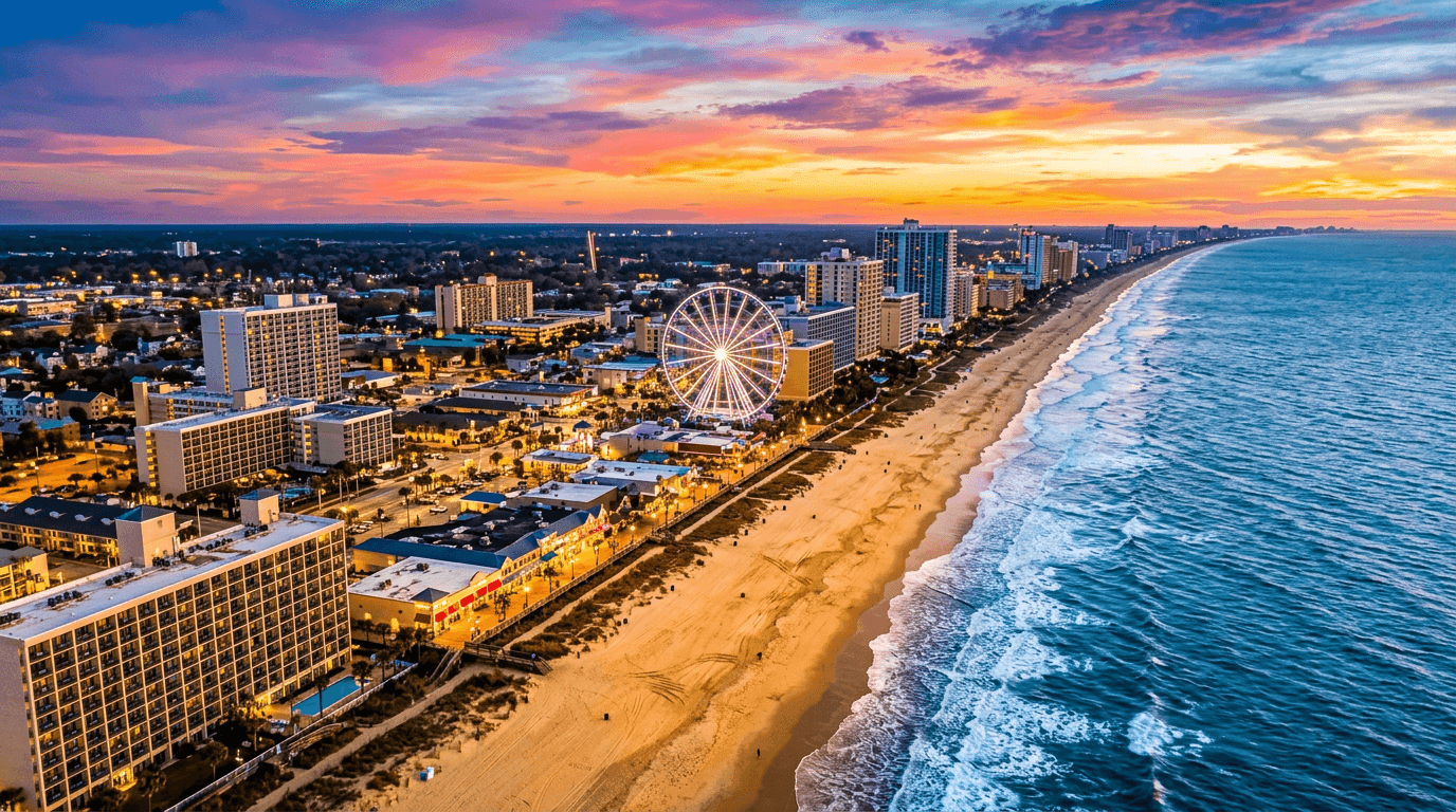 Flight deal: Columbus to Myrtle Beach for EUR39 (save 55%)