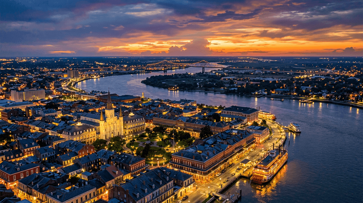 Flight deal: Norfolk to New Orleans for EUR126 (save 54%)