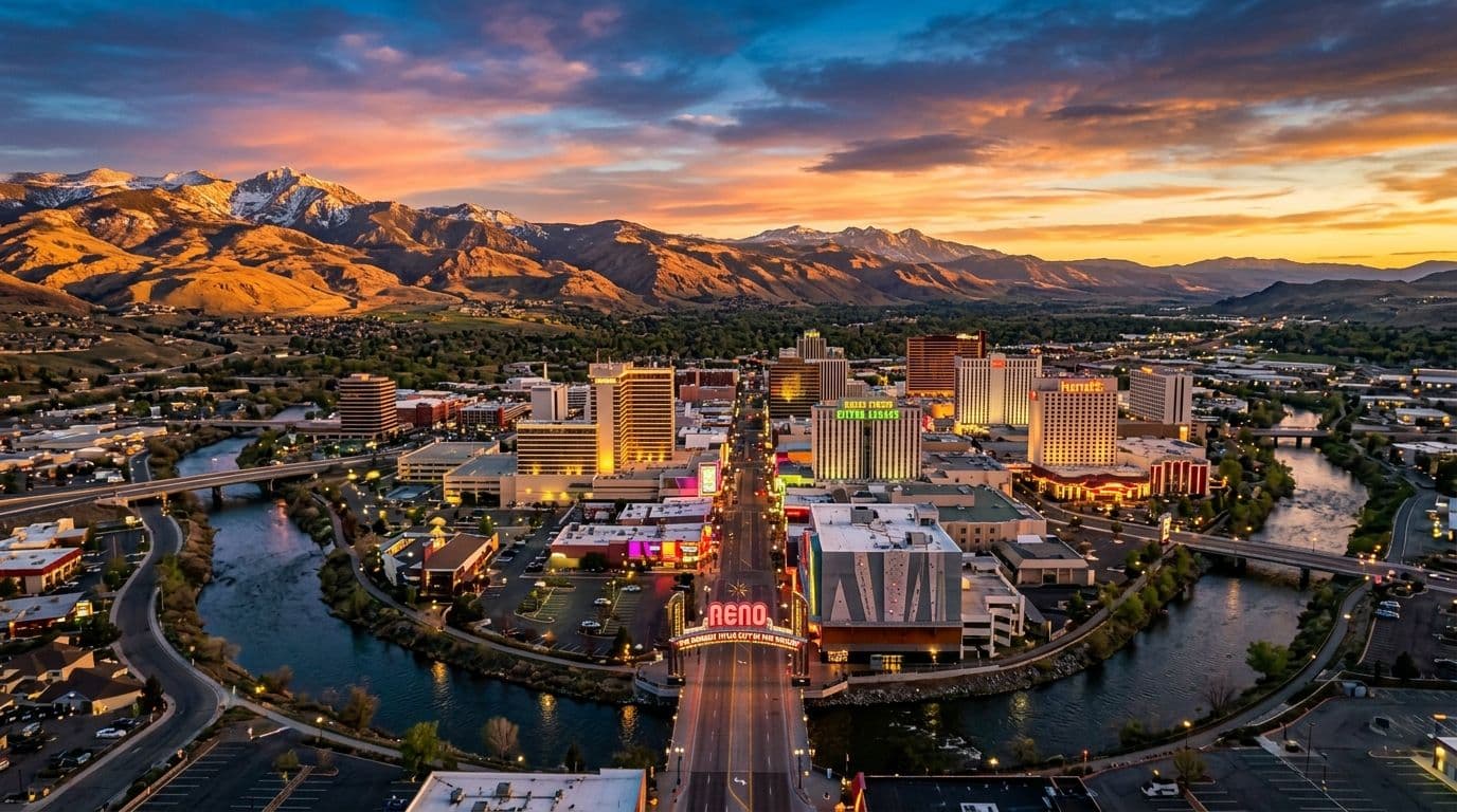 Flight deal: New York to Reno for EUR186 (save 48%)