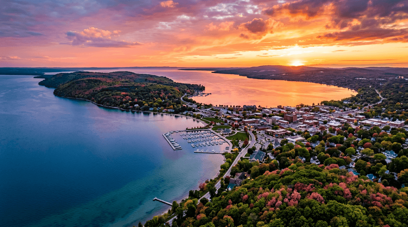 Flight deal: St. Petersburg to Traverse City for EUR75 (save 49%)