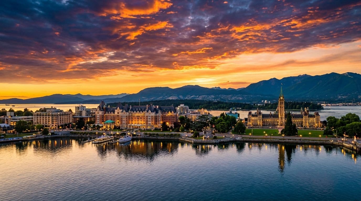 Flight deal: Ottawa to Victoria for EUR268 (save 42%)