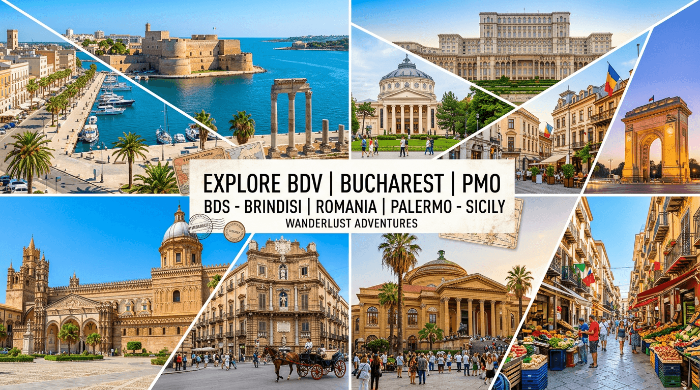 Multi-city trip: BDS, Bucharest, PMO