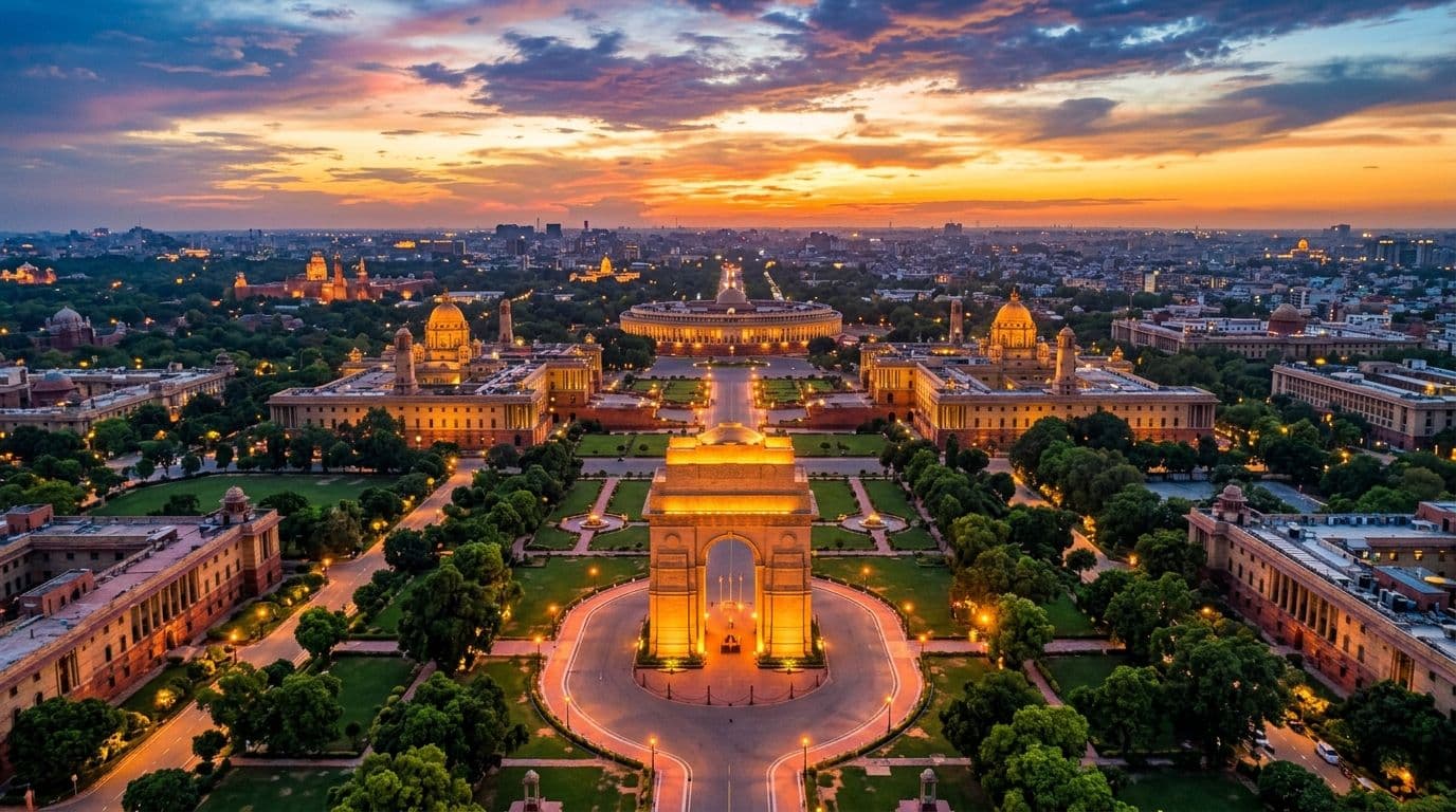 Flight deal: GRB to New Delhi for EUR331 (save 50%)