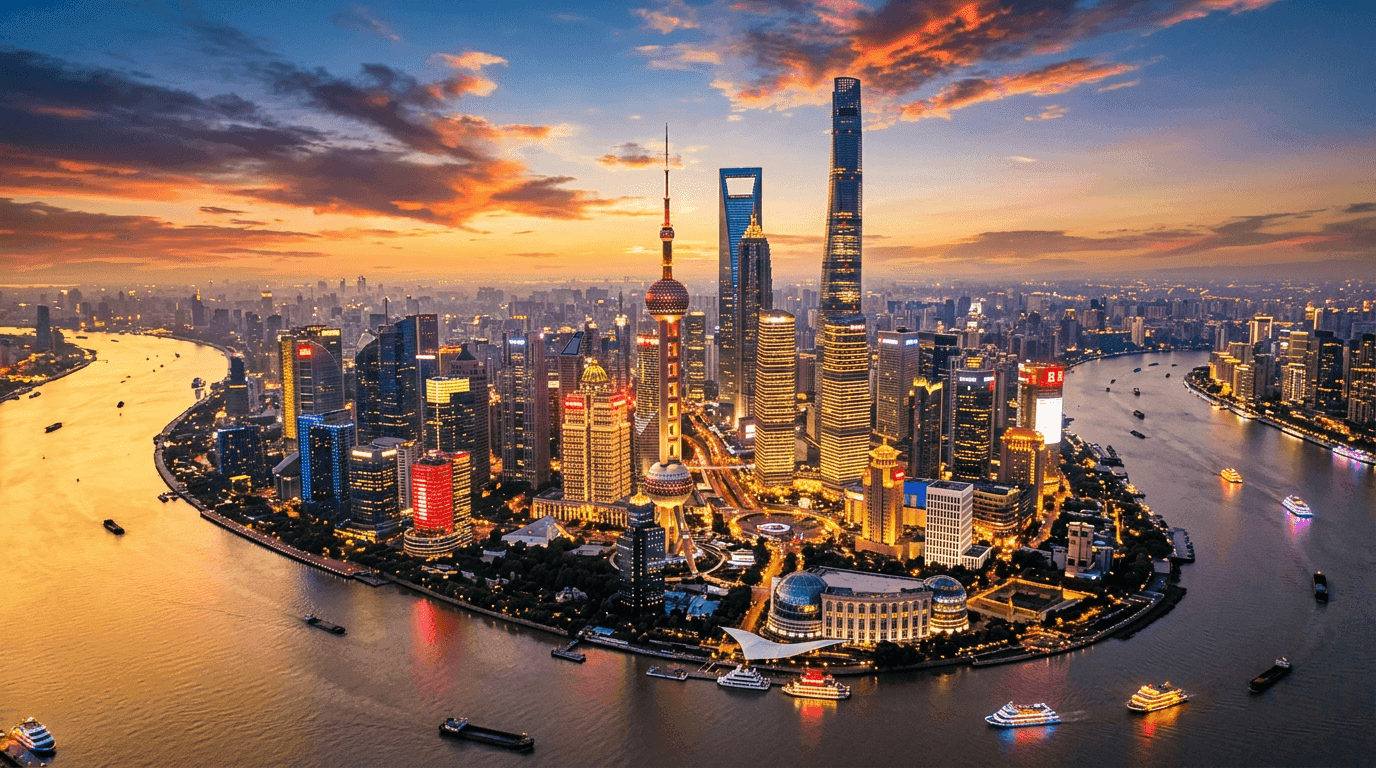 Flight deal: Enfield to Shanghai for EUR194 (save 70%)